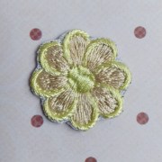 Нашивка пришивна аплікація Квітка