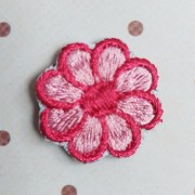 Нашивка пришивна аплікація Квітка