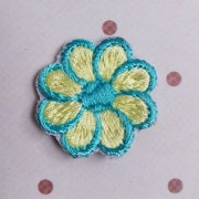 Нашивка пришивна Квітка