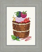 Вышивка нитками ВИ-044 Шоколадный остров от Сделано с Любовью