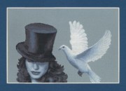 Набор для вышивания крестом Золотое руно Фокусница