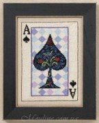 Набор для вышивания Милл Хилл Карта Туз