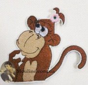 Нашивка Обезьяна 030