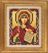 Вышивка бисером именная икона Наталия