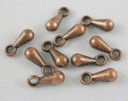 Капелька - окончание для цепочки медь