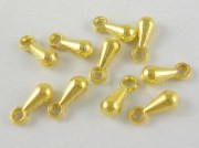 Капелька - окончание для цепочки золото