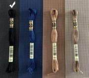 Канва пластикова №14 каунт колір 310 лист