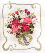 Набор для вышивки лентами Panna Признание в любви Ц-776