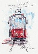 Наборы для вышивания крестиком Panna Городской трамвай