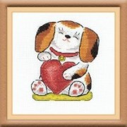 Набор для вышивки крестом Panna Любовь и верность И-1022