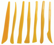 Пластмассовые палочки для лепки (7шт) 10448