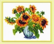 Набор для вышивания Чудесная игла 40-07 Подсолнухи