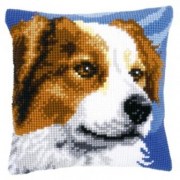 PN-0149770 Набір для вишивання хрестом (подушка) Вервако, Border Collie / Бордер-коллі 