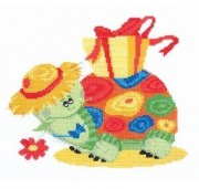 Набор для вышивки крестом Черепашка П1 002