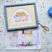 Набір для вишивання, Повітруля П1-014, Ангелочки