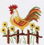 Набор для вышивки крестом Петушок П1-037