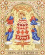 Икона Прибавление ума, РИК-3-003 ткань с рисунком