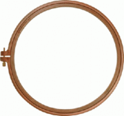 Пяльцы для вышивания пластиковые с винтом Nurge диаметр 228 мм толщина 9 мм