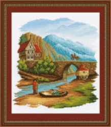 Набор для вышивания РТО M138 Итальянский пейзаж