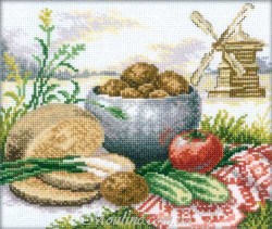 Набор для вышивания крестом RTO 190 В летний полдень