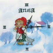 Набор для вышивания крестом M40005 Часы RTO