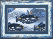 Набір для вишивання Чарівна Мить СТ-28, Риби