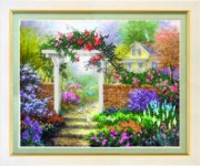 СБ-083 Схема для вышивания бисером (ткань с рисунком)