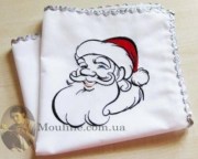 Салфетка с вышивкой Новый год