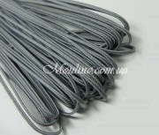 Сутажный шнур декорированый серый для отделки