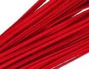 Сутажный атласный шнур красный
