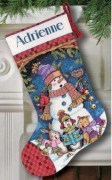Набор для вышивания крестом DIMENSIONS 8751 Cute Carolers Stocking