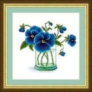 Набор для вышивания Русский фаворит ЦВ-035 Синие глазки лета