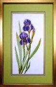 Набор для вышивки крестом Ирисы