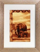 Набор для вышивания Luca-S Слоны 2226