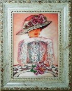 Вышивка бисером - Схема на ткани для вышивания бисером, Краса і творчість 41209 Тайна