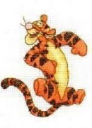 Набор для вышивания крестом Anchor DPPT109 Tigger Jump / Тигра