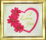 Набор картина из фетра Чарівна Мить В-184 Валентинка