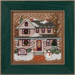 Mill Hill Village Inn - Beaded Cross Stitch Kit