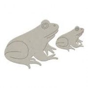 Высечка FabScraps Лягушки DC48011 для скрапбукинга
