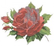 Водорастворимый флизелин с рисунком Ф-01