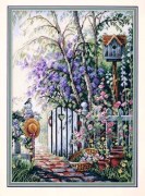 Набір для вишивання хрестиком "Хвіртка закоханих//Sweetheart's Gate" DIMENSIONS