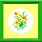 Набор для вышивания крестиком Чарівна Мить 316 Нарциссы