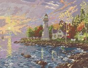 Набор для вышивания CANDAMAR DESIGN Thomas Kinkade Serenity Cove Counted 