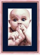 Набор для вышивания крестом Чарівна Мить 320, Карапуз