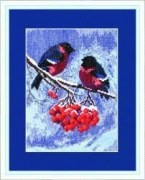 Набір для вишивання хрестиком Чарівна Мить №283 "Снігури"