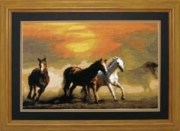 Набор для вышивания Чарівна Мить 501 Мустанги