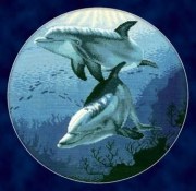 Набор для вышивания РТО R121 Дельфины