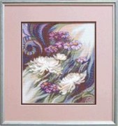 Набор для вышивки крестиком Чарівна Мить 458 Хризантемы