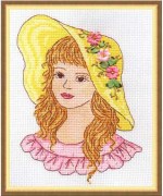 Набор для вышивки лентами Панна Александра ЖВ-585