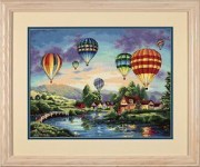Набор для вышивания крестом DIMENSIONS 35213 Воздушные шары